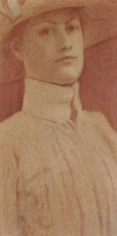 Fernand Khnopff Study for Memories